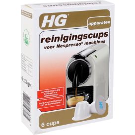 HG NESPRESSO REINIGINGSCUPS    6 ST