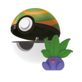 POKEMON CLIP 'N GO ODDISH NEST BALL