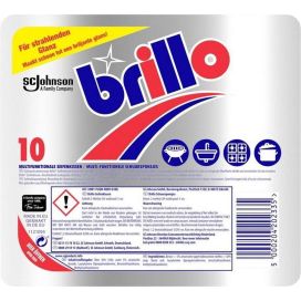 BRILLO SCHUURSPONSJES 10 STUKS