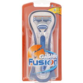 GILLETTE HOUDER FUSION + 2 MESJES