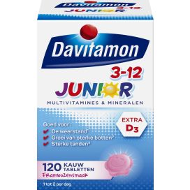 DAVITAMON JUNIOR 3-12 FRAMBOOS120kt