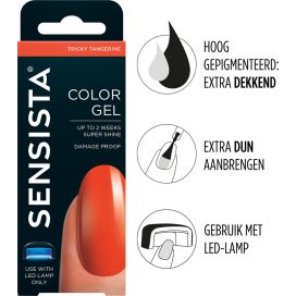 SENSISTA COLOR GEL TRICKY TAN7,5 ML