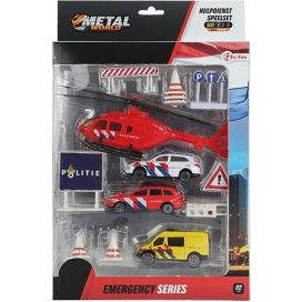 METAL CARS SET VOERTUIGEN METAAL HU