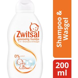 ZWITSAL GEVOELIG HUIDJE SHAMPOO&WAS