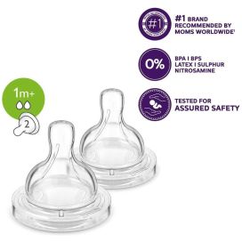 PHILIPS AVENT ZUIGFLES SPEEN SILICO