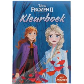 FROZEN 2 KLEURBOEK MET STICKERS