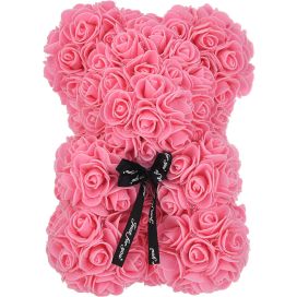 Rozen Beer Roze 25cm met Gift Box