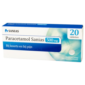 SANIAS PARACETAMOL COFFEINE 520 TBL