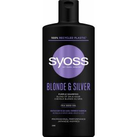 SYOSS SHAMPOO 440ML BLONDE & SILVER