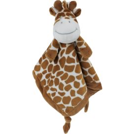 ZACHTE KNUFFELDOEK GIRAFFE