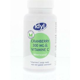 iDYL CRANBERRY 300MG & VIT C #120tb