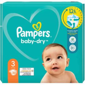 PAMPERS BABY DRY MT 3         30 ST