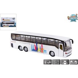 KIDS GLOBE DIE CAST PULL BACK BUS M