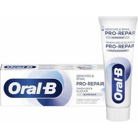 ORAL B TANDVL & GLAZ REP ZACHT 75ML