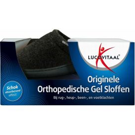 ORTHO GELSLOFFEN 40-41 ZWART  1paar